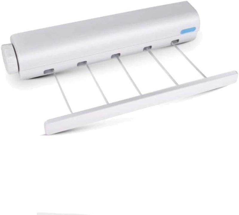 Dkriva 5 Line Automatic Extendable Washing Line Rope Wall Mounted Telescopic Laundry Dryer for Indoor OutdoorClothes Drying Rack for Hotels Terraces BalconiesPack of 1 - Image 1