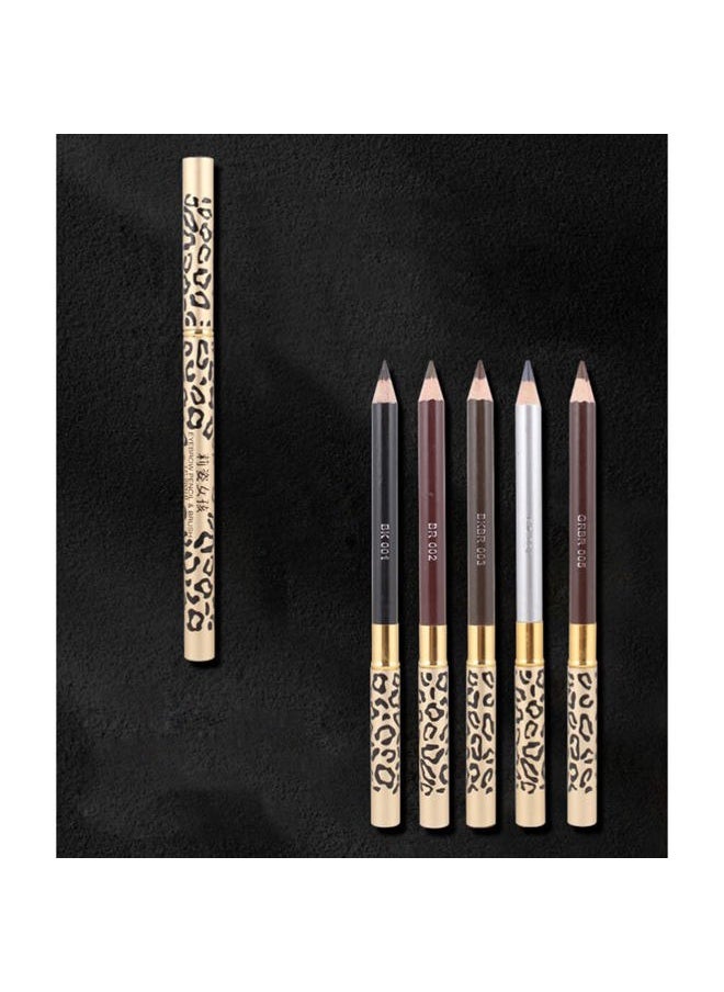 Beaupretty - 2pcs Eyebrow Pencil with Brush,Drawing Eye Brow Long Lasting Waterproof Eyebrow Pencil Double-end Professional Eyebrow Pens Eyebrow Pencil for Girls Ladys Women (Dark Coffee) - Image 1