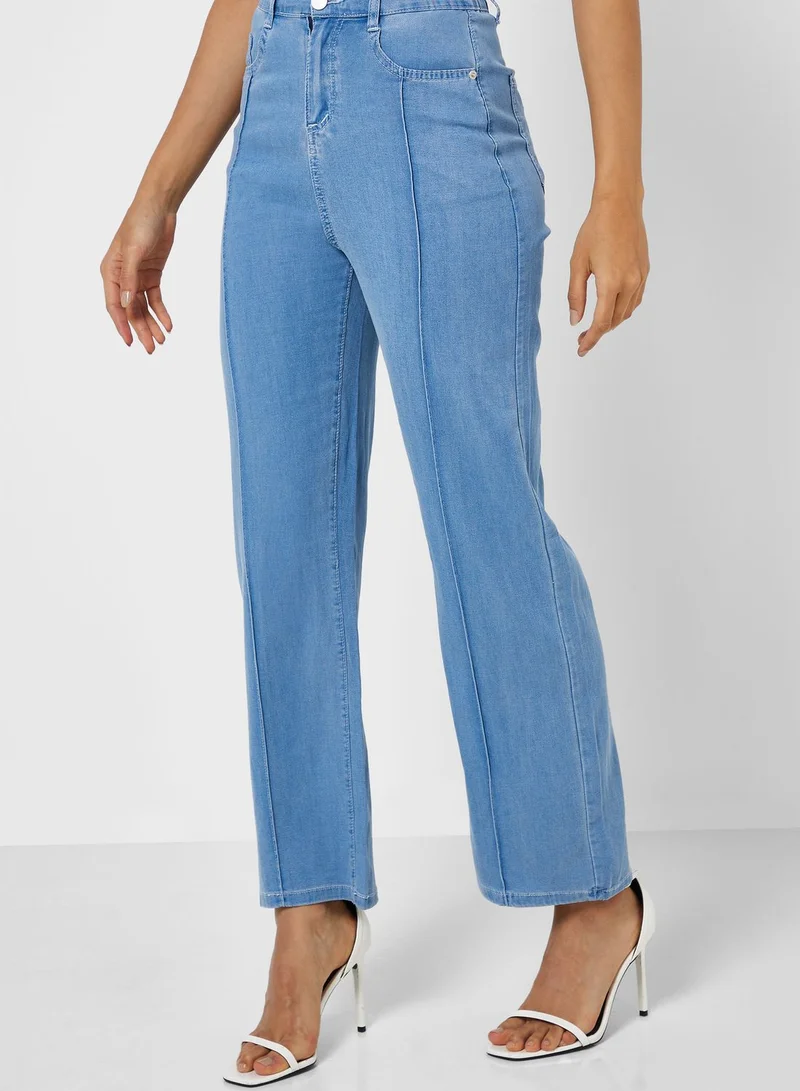 Ginger Front Seam Detail Jeans