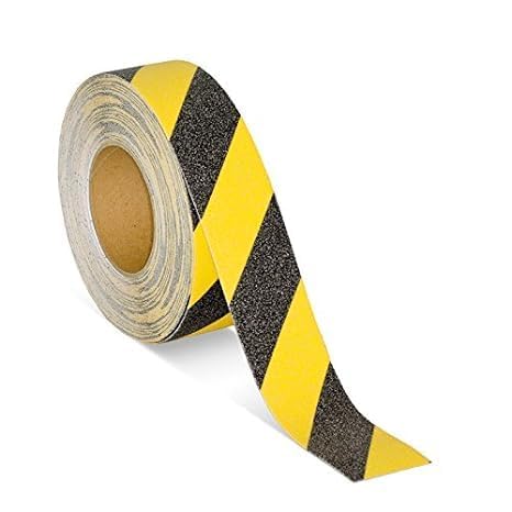 Rikriva Anti SkidAntiSlip 18mtrguaranteed X50mm Pack of 1 Mulitcolor Fall Resistant with PET Material and Solvent Acrylic Adhesive Tape for Slippery Floors Staircase Ramps Indoor Outdoor Use