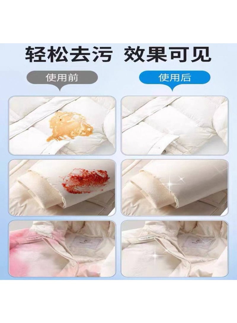مناديل مبللة لازالة بقع الملابس،مناديل مبللة لازالة البقع عن الغسيل، مناديل مبللة محمولة لازالة البقع في حالات الطوارئ،80قطعة - Image 4
