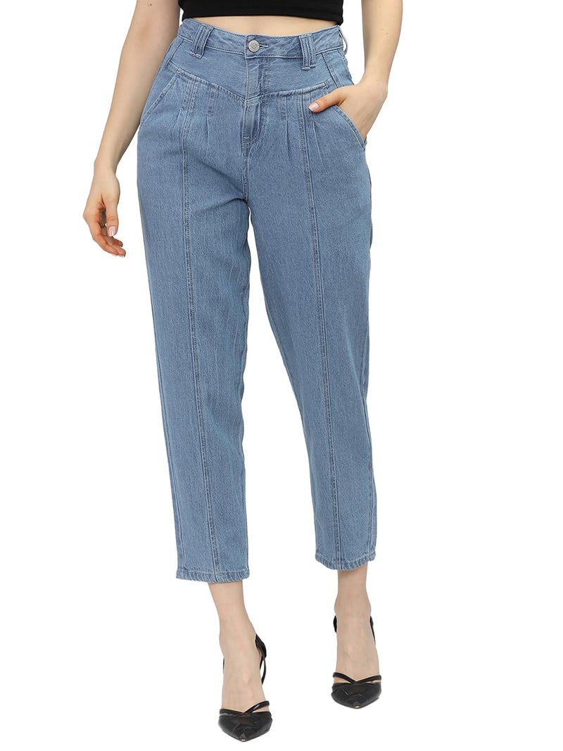 Tokyo Talkies Women Light Fade Stretchable Jeans - Image 4