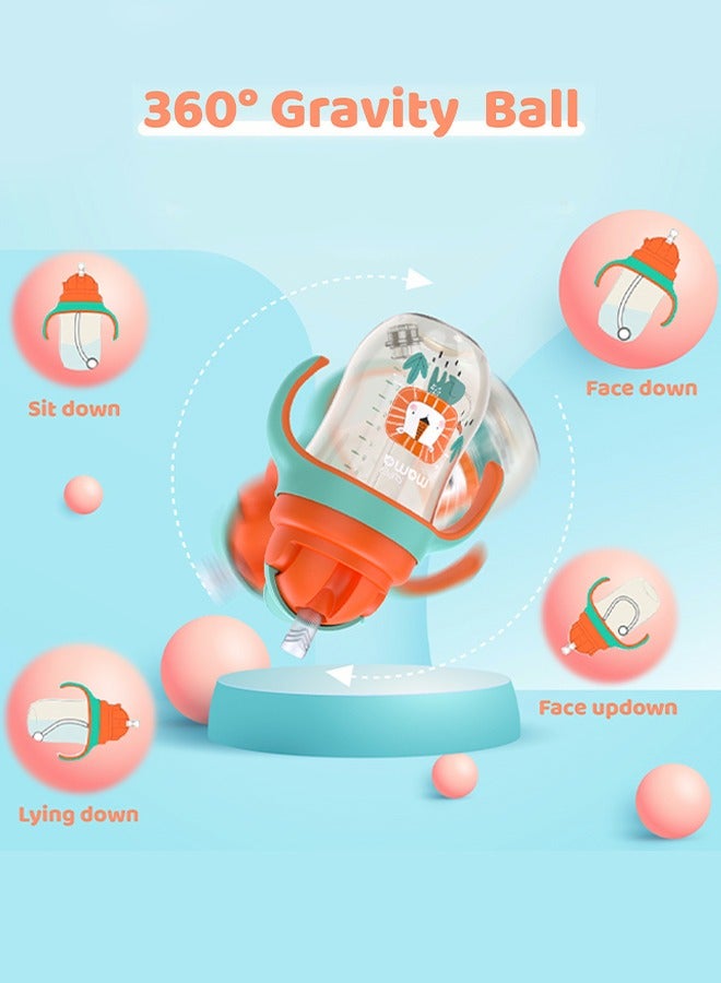 SUPERMAMA PPSU Toddler Sippy Cup 325ml Spill Proof Water Bottle with Straw for Boys and Girls BPA Free Easy to Hold Kids School Outdoor Indoor Use - Image 4