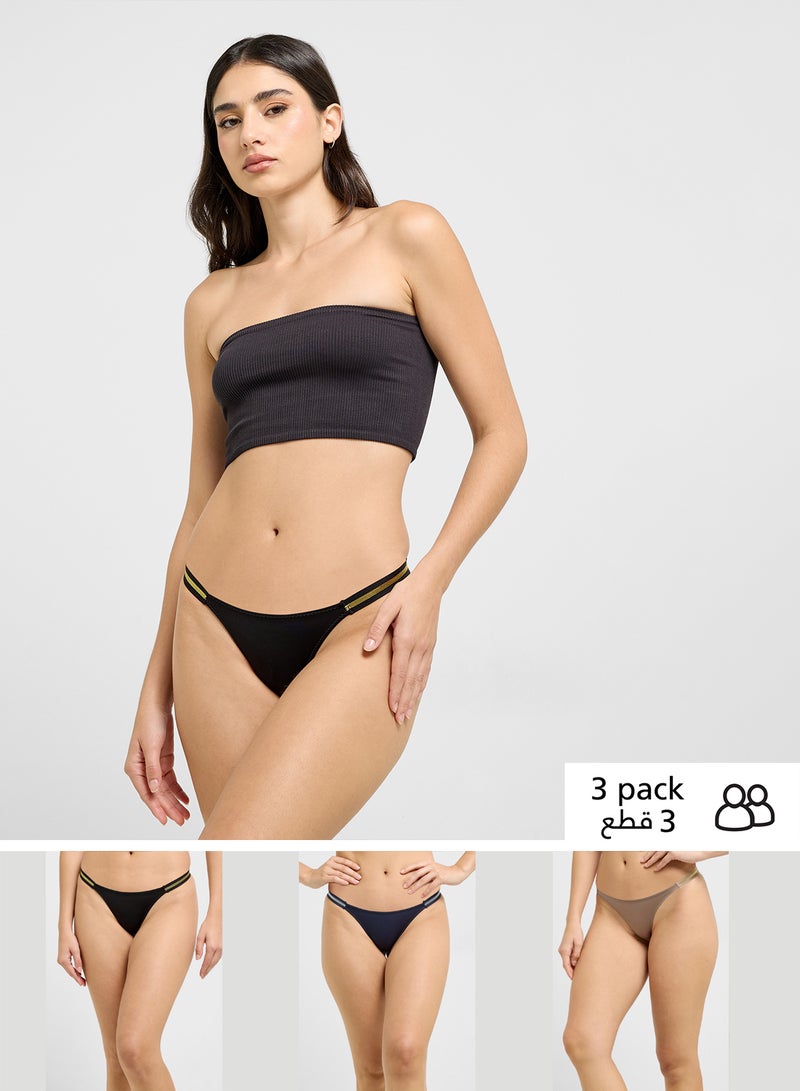 3 Pack Thong