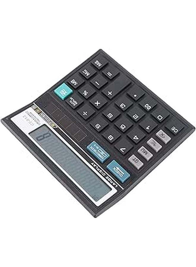 Large Screen Solar Scientific Calculator with Precise Data for Office and Finance - Image 1