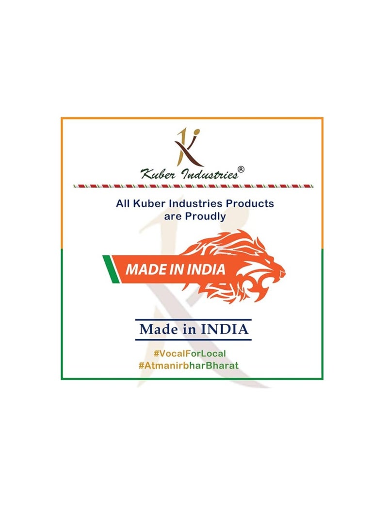 Kuber Industries Kuber Industries Dust Proof Cloth Bags|Garment Cover|Clothes Storage Bag|Wardrobe Organizer|3 Pieces|Transparent Window|Extra Large (Brown)  - Image 5