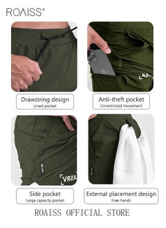 Five-Point Sports Shorts Fake Two-Piece Quick Drying Double Layer Basketball Pants Anti-Light Running Fitness Summer - pzsku/Z1919C5D2122064318665Z/45/_/1683292647/96a0f428-4f1f-45a5-a130-40256a47ab99