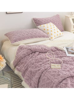 Sharpdo Coral Flannel Thickened Lambswool Blanket Sofa Blanket 180x200CM  - Image 3