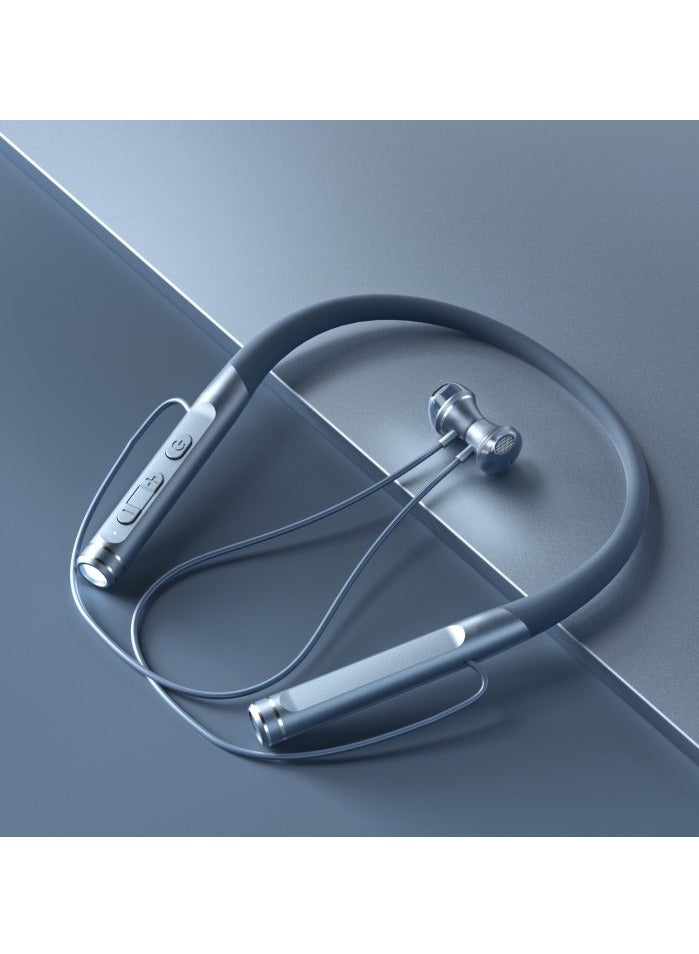 Open Back Wireless Bluetooth Sports Earphones with TF Card Slot and Flashlight Sweat-proof Sports Earphones for Running, Cycling, Driving, Hiking - Image 2