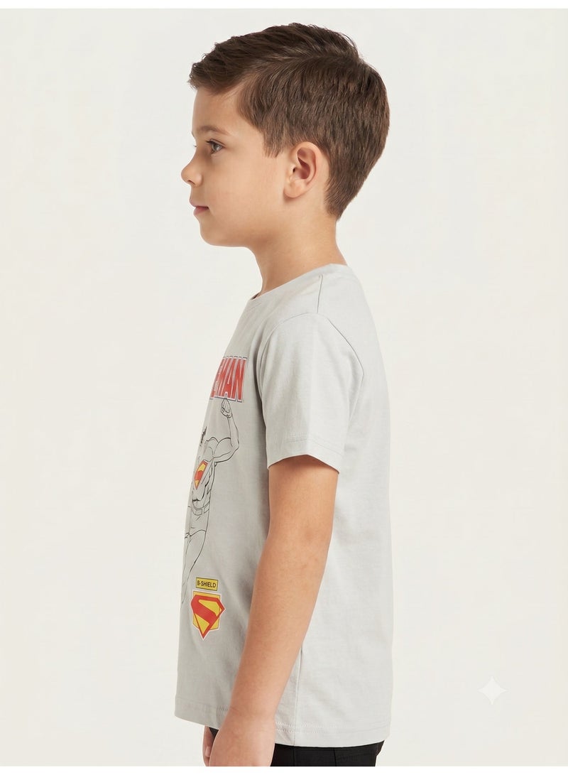 WB Super Man Boys T-Shirt - Image 4