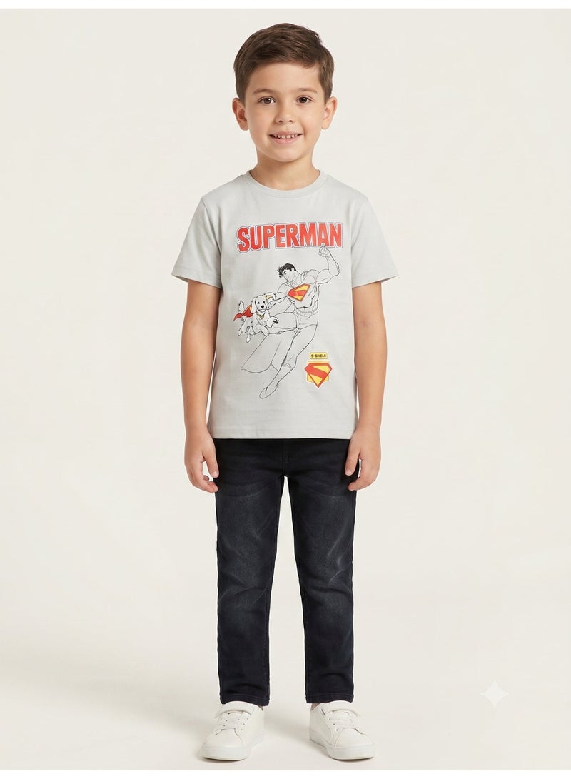 WB Super Man Boys T-Shirt - Image 2