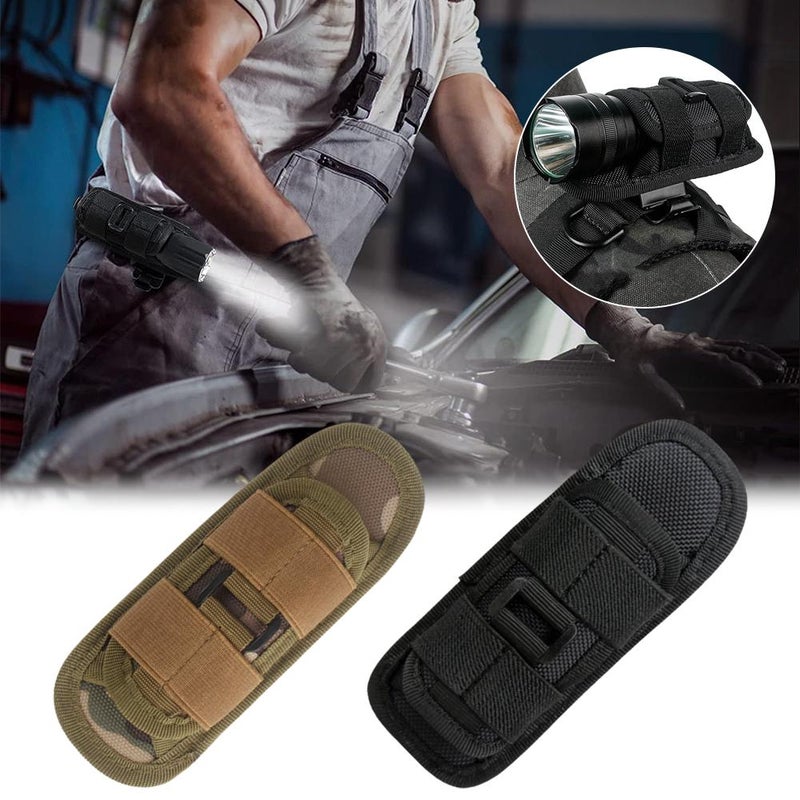 Outdoor nylon flashlight sling, adjustable, rotating, waist-mounted, Oxford flashlight sling - Image 3