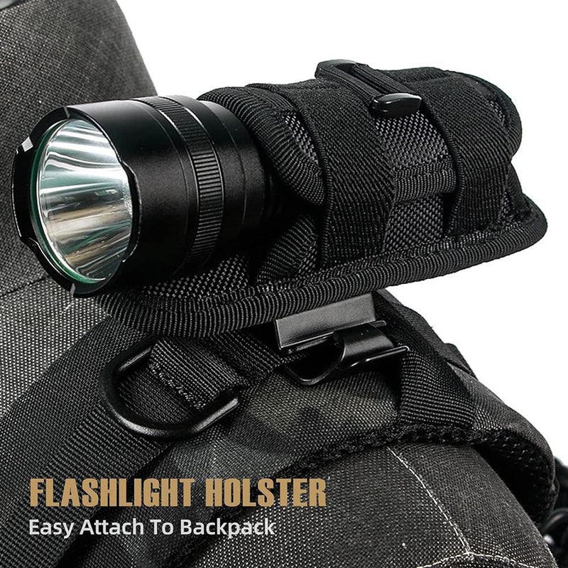 Outdoor nylon flashlight sling, adjustable, rotating, waist-mounted, Oxford flashlight sling - Image 4