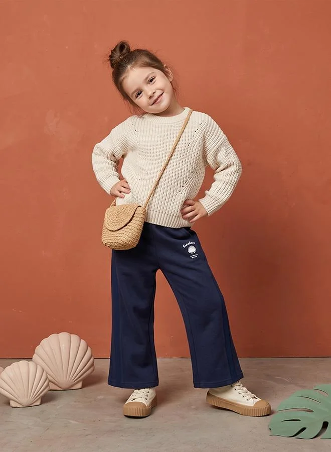 Babies & More Babies & More Toddler Girls Navy Blue Pants