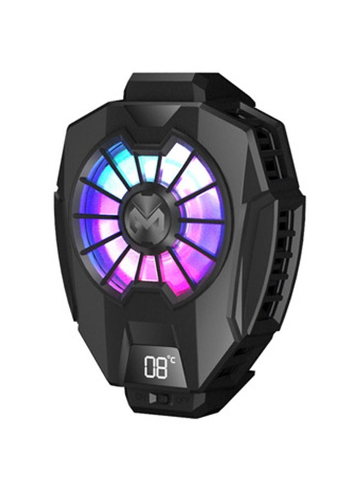 Semiconductor Mobile Phone Cooling Fan,  With Colourful Lights, Wired Radiator  - Image 1