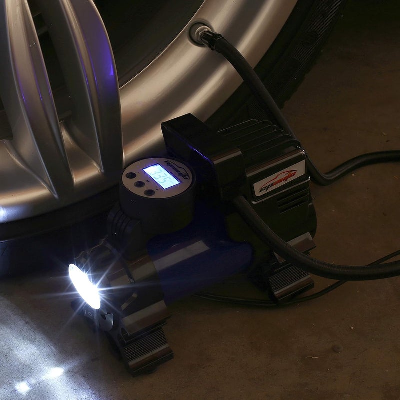 EPAuto ضاغط هواء محمول 12 فولت DC، مضخة نفخ إطارات رقمية - Image 4
