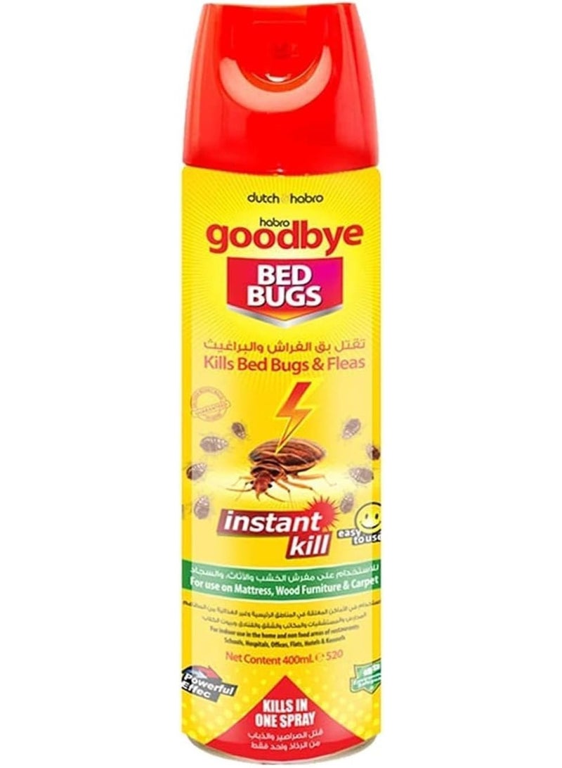 Goodbye Bed Bugs & Fleas Killer Spray 400 ml - Image 1