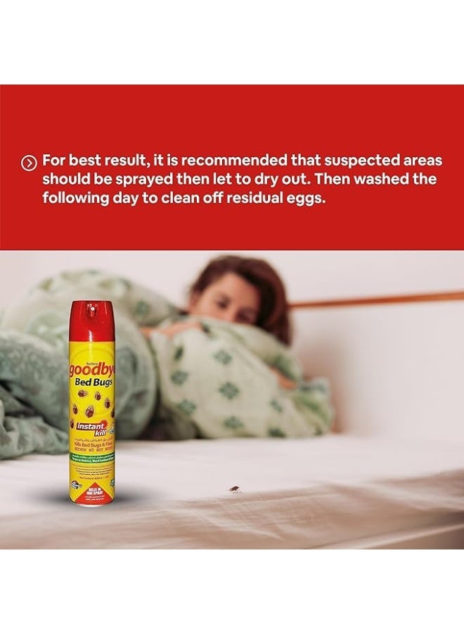 Goodbye Bed Bugs & Fleas Killer Spray 400 ml - Image 3