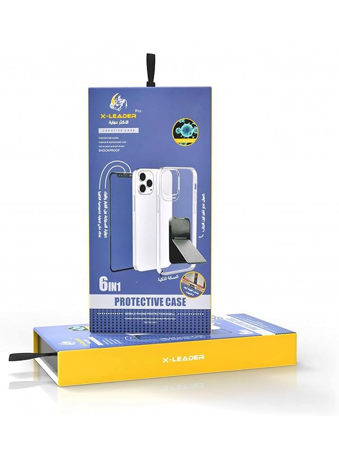 اكس ليدر حزمة حماية مطورة بتقنية 6 في 1 عالية الجودة لهاتف Iphone 12Xl Pro 12