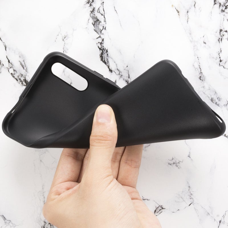 BURAQ Case Cover For Huawei P Smart Pro 2019 TPU Phone Case(Black) - Image 4