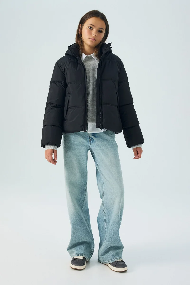H&M Hooded puffer jacket