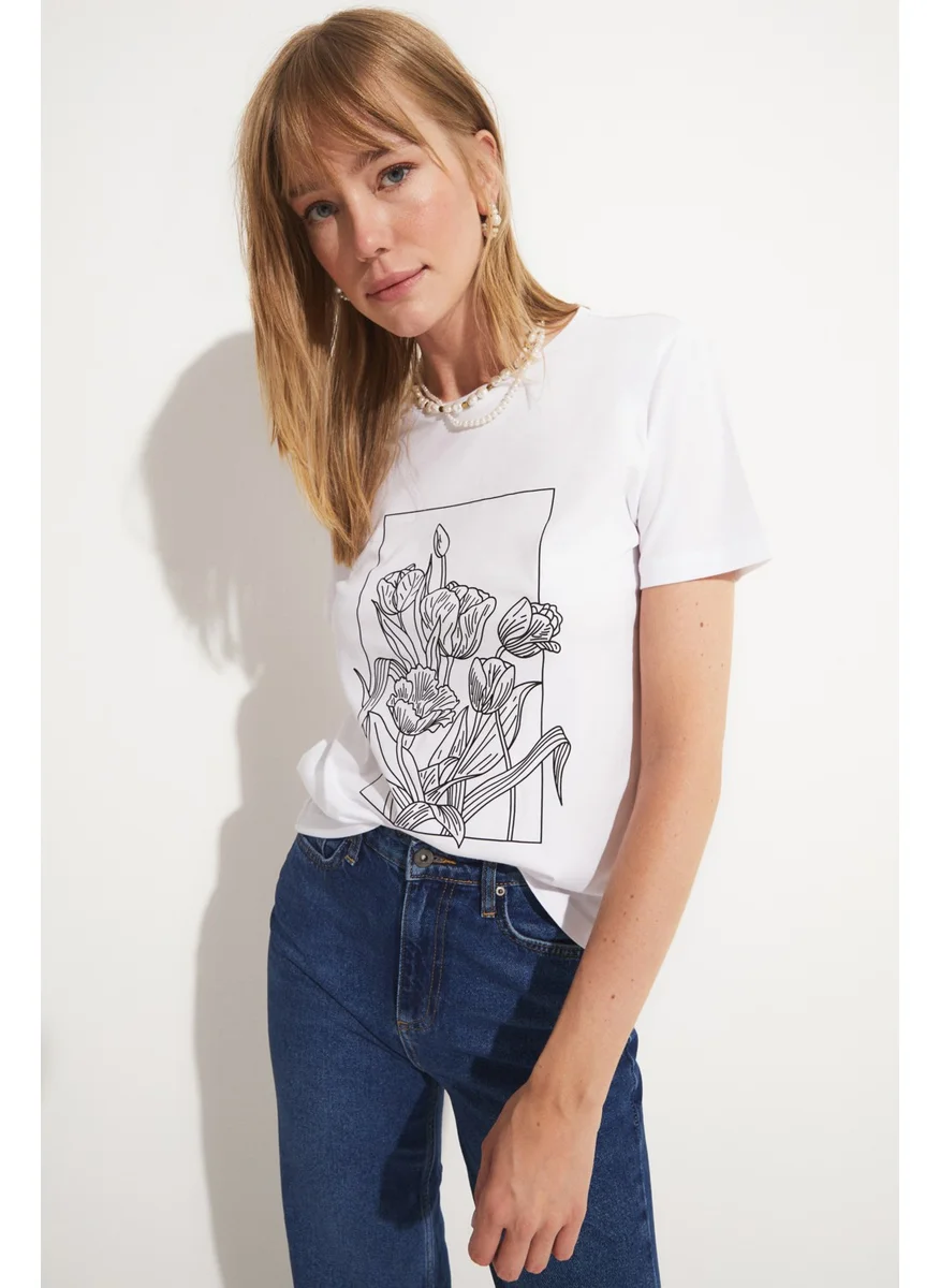 JUNE Women's Printed T-Shirt