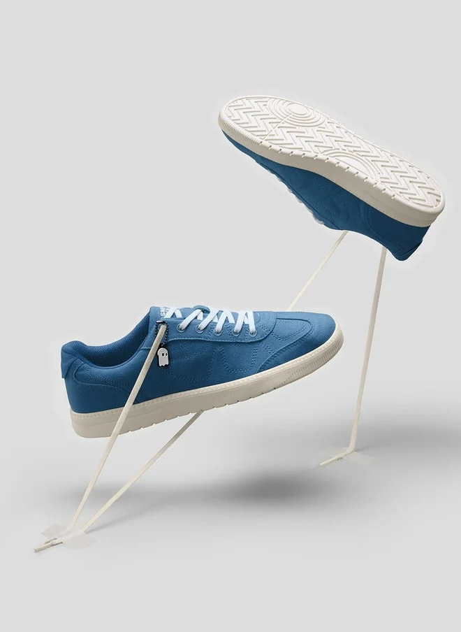 The Souled Store  The Souled Store Men's Blue Sneakers with Lace-Ups  | Best Price UAE