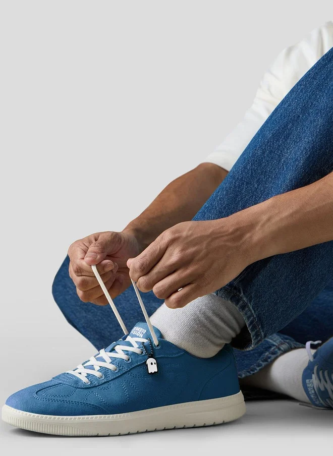 The Souled Store  The Souled Store Men's Blue Sneakers with Lace-Ups  | Best Price UAE