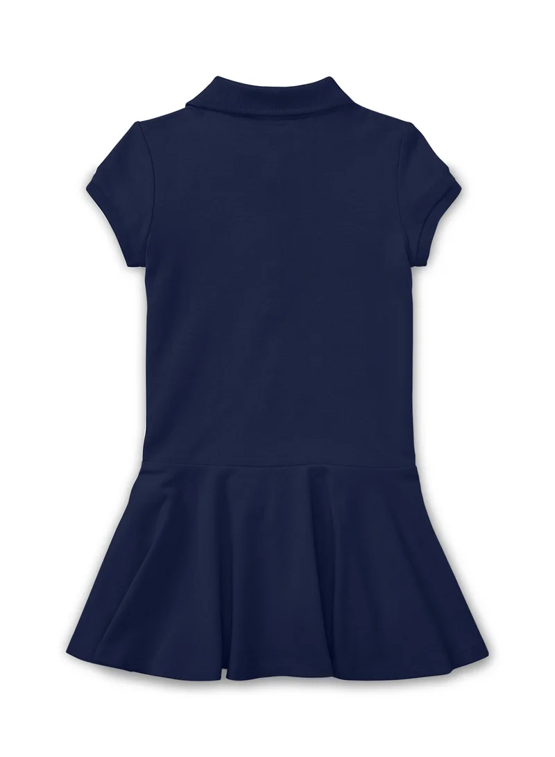 POLO RALPH LAUREN Youth Embroidered Logo Polo Dress