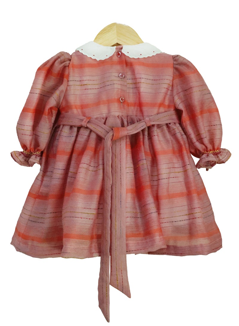 كيدابهو فستان أطفال سموكد للبنات - أناقة قوس قزح - Image 4