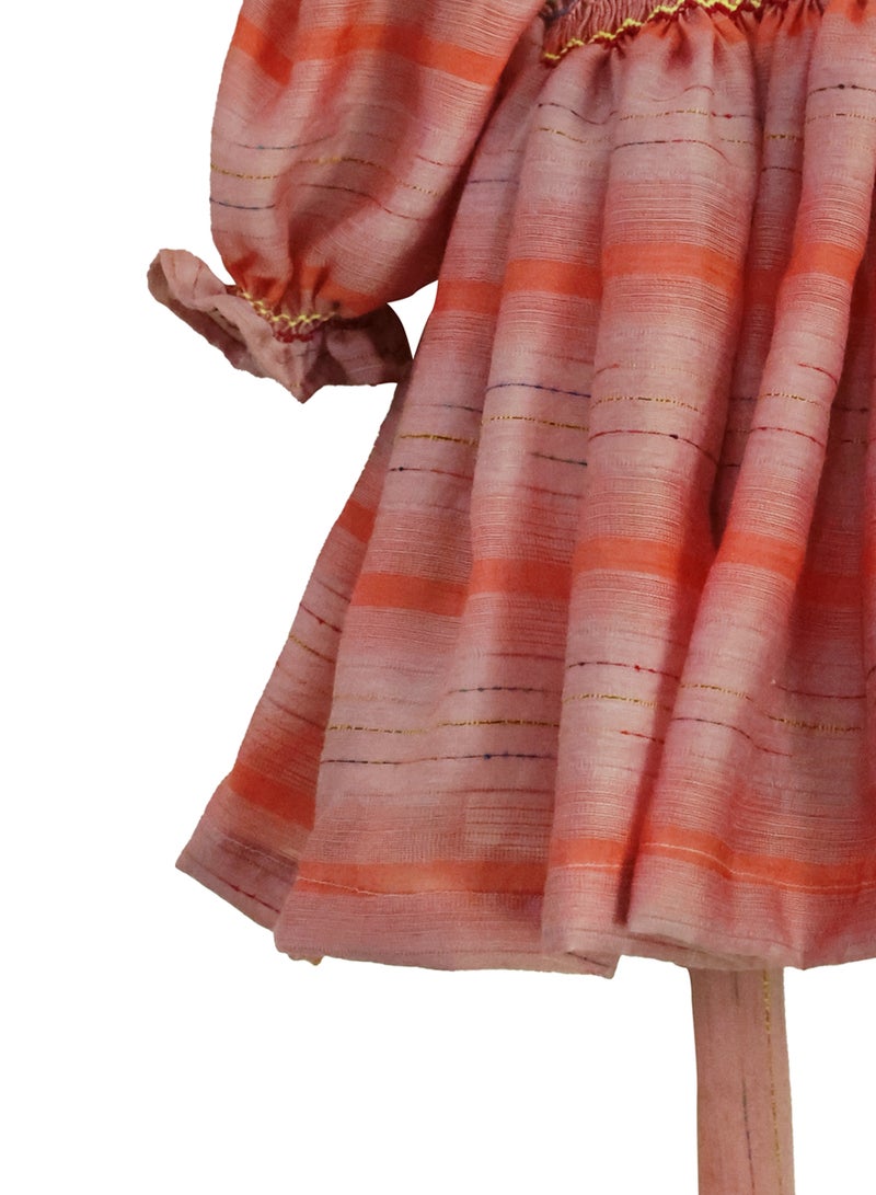 كيدابهو فستان أطفال سموكد للبنات - أناقة قوس قزح - Image 2