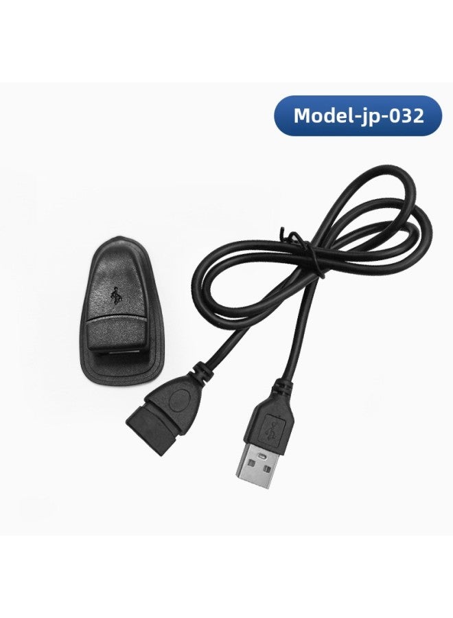 Backpack Usb Charging Cable Bag Android Data Cable Luggage External Usb Charging Cable Interface Accessories-Color:Model-jp-032 (ordinary Fast Charging Type)  - Image 1