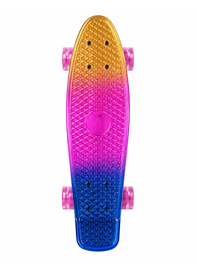 DEXO 22” Mini Cruiser Skateboard – Retro Plastic Penny Board with ABEC-7 Bearings, 59mm Urethane Wheels & T-Tool - Image 2