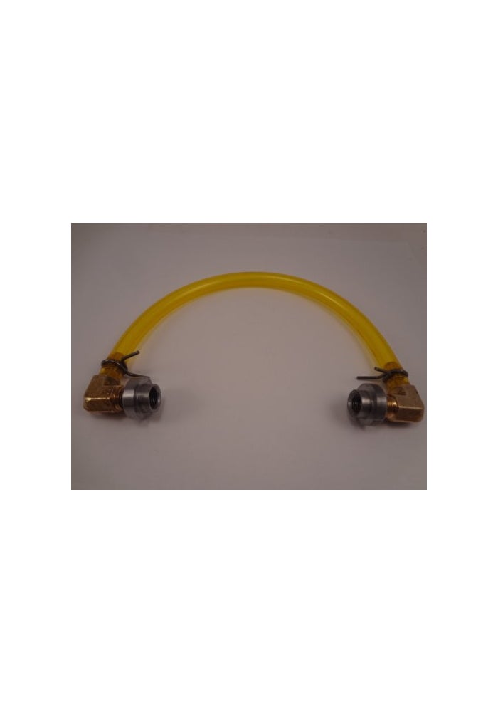 Billet Proof Designs Motorcycle Fuel Gauge with Yellow Tygon Hose - Image 3