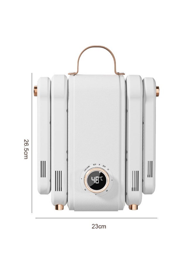 New timed quick-drying shoe dryer, portable foldable shoe dryer, constant temperature dehumidification and odor, four-head dry shoe magic tool - Image 5