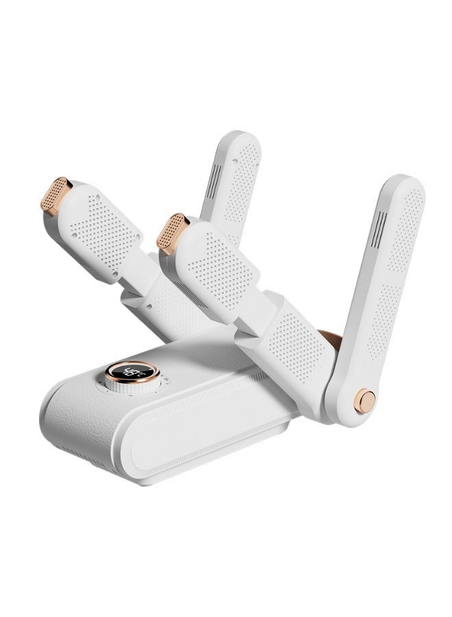 New timed quick-drying shoe dryer, portable foldable shoe dryer, constant temperature dehumidification and odor, four-head dry shoe magic tool - Image 2