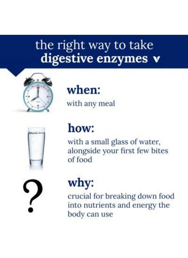 The Vitamin Shoppe - Digest Extra Digestive Enzymes For Fats Carbohydrates And Protein Including A Digestive Aid For Gluten And Dairy Supports Nutrient Absorption (180 Vegetable Capsules) - Image 1