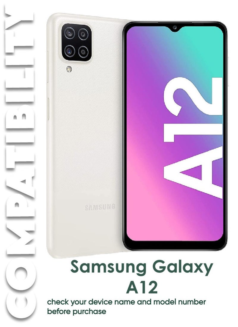 أكاليكس 4 قطع، حماية شاشة، لهاتف سامسونج جالاكسي A12، جودة ممتازة. - Image 3