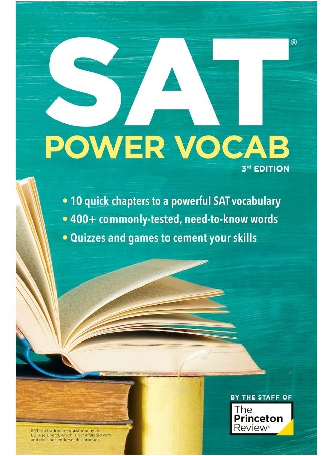 SAT Power Vocab, 3rd Edition: A Complete Guide to Vocabulary Skills and Strategi  - Image 1