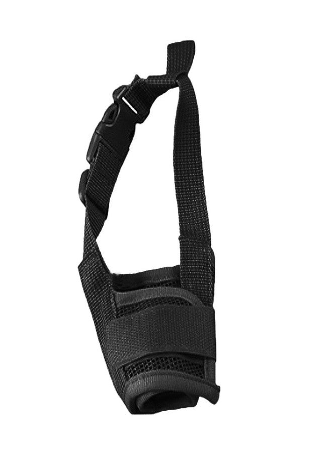 فوتابا كمامة فم ناعمة قابلة للتعديل مضادة للنباح من فوتابا للكلاب - أسود - متوسط - Image 1