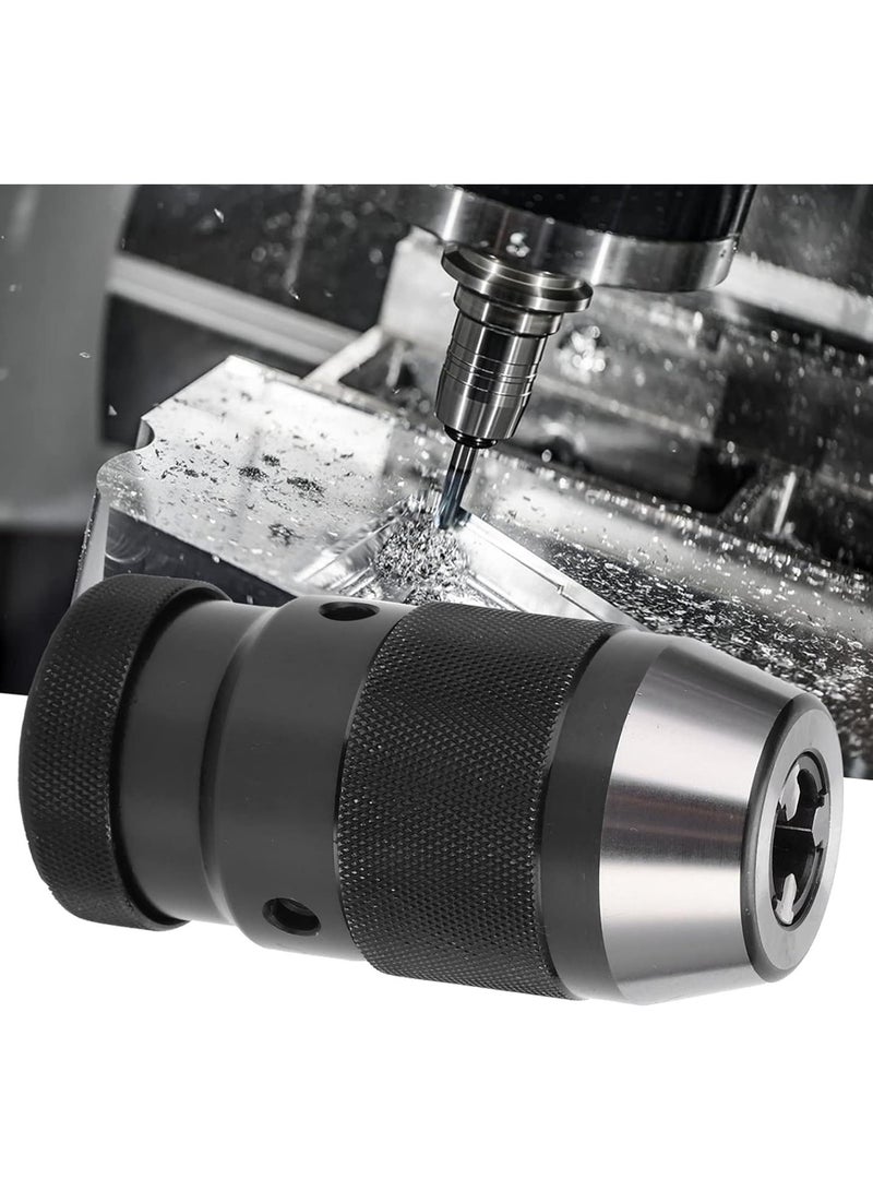 GGOOT 1‑16JT6 Drill Chuck  40CR Self-Tightening Self-Locking Drill Chuck 1-16JT6 116mm Hardware Tool for Clamping - Image 3