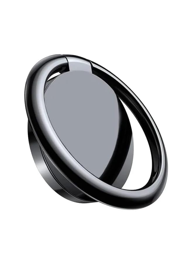 Green Tiger Mobile Phone Ring Holder, Black Color Adjustable Finger Grip,Supports Car Mount & Compactable with any Smartphone - Image 2