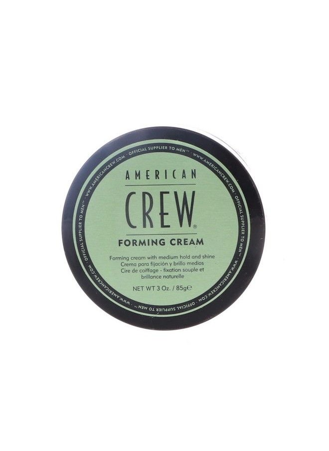 AMERICAN CREW - كريم تشكيل شعر للرجال من أمريكان كرو يشبه جل الشعر مع ثبات متوسط ولمعان متوسط 3 أونصة (عبوة من 2) - Image 1