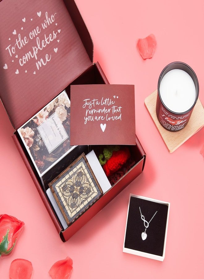 LUICONMO Valentines Day Gifts for Her, Romantic Gifts for Girlfriend, Wife, Valentine's Gift Bulk for Her, Valentine Gift Baskets for Women, Unique Present for Wedding Engagement Anniversary Bulk Set - Image 2