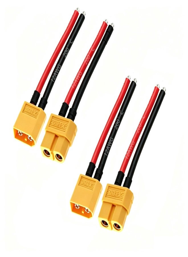 YETOR XT60 Plug Connector Female and Male,12AWG XT60 Connector - Image 1