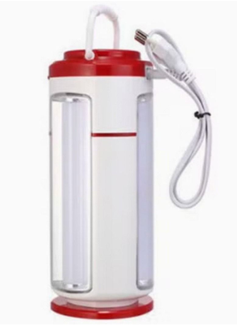Generic Portable Rechargeable Led Light Red  - Image 1