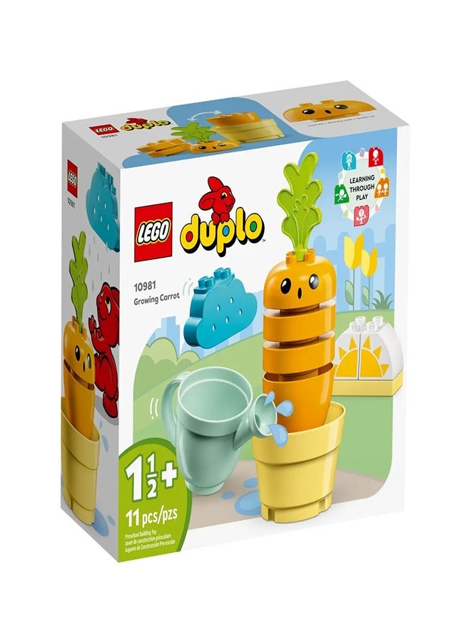LEGO - Duplo Growing Carrot 11 Pieces - 10981 - Image 1
