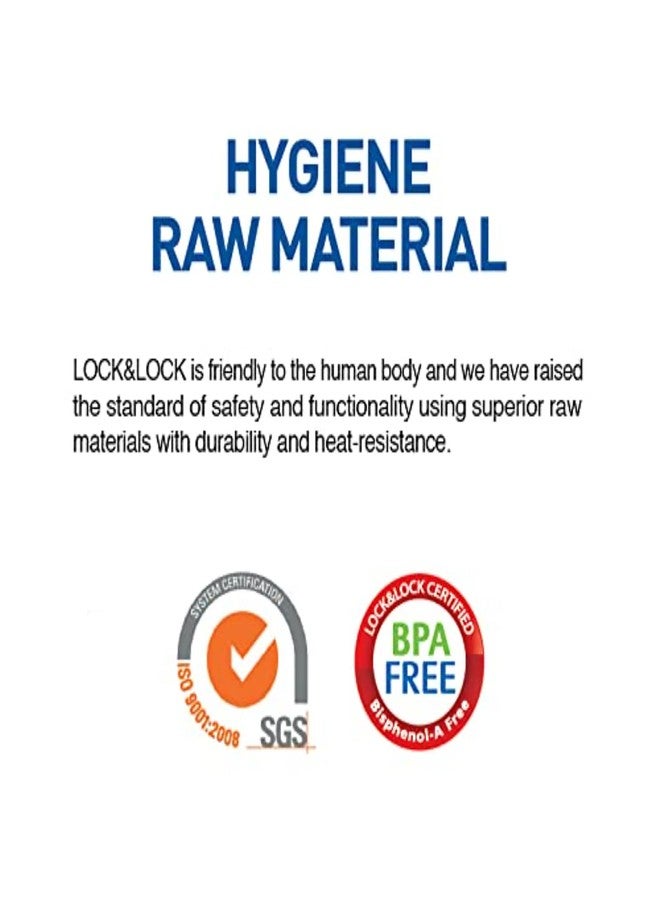 لوك اند لوك (عبوة من 4 قطع) حاوية تخزين طعام مستطيلة محكمة الإغلاق من لوك آند لوك، سعة 6 أونصات / 0.76 كوب - Image 3