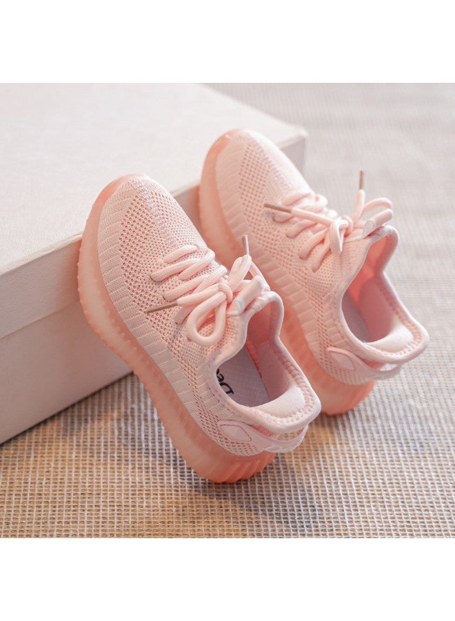 DEESHA Mesh Breathable】2025 Spring Girls' Sports Shoes, Lightweight Knitted Running Shoes For Big Kids - Image 3