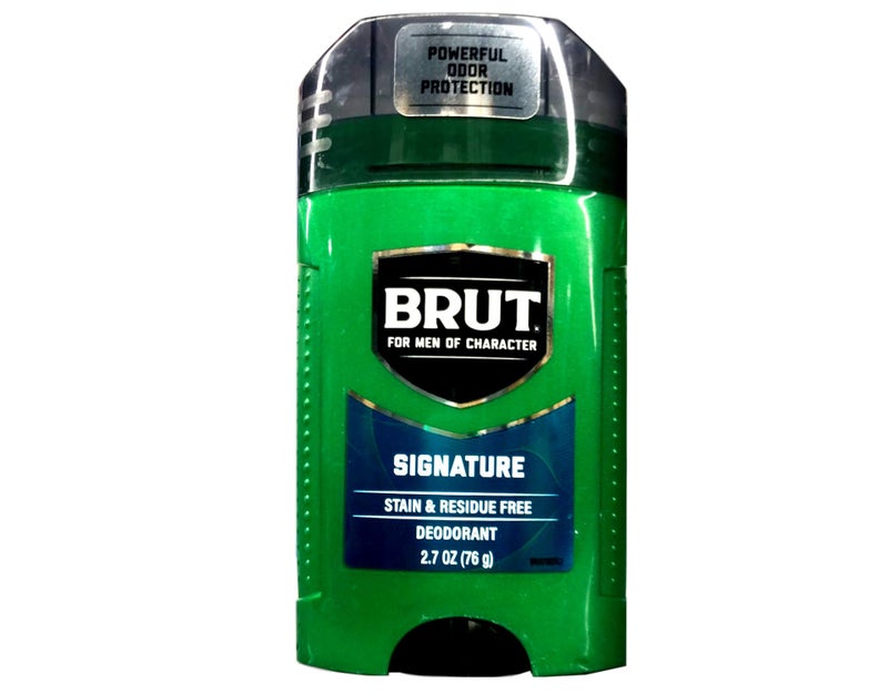 Brut Signature Deodorant â€“ Stain & Residue Free, Powerful Odor Protection, 2.7 oz (76 g) (Pack of 6) - Image 2